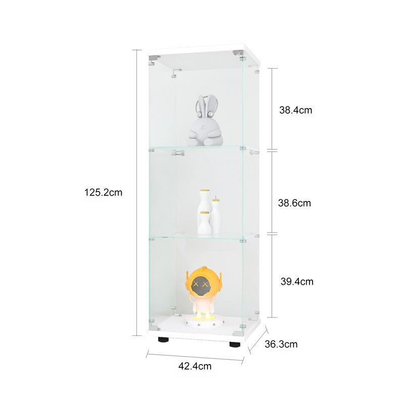 Display Cabinet, White