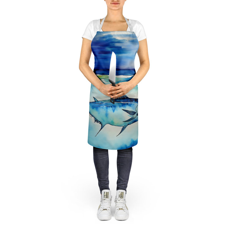 No Pattern Bib Apron