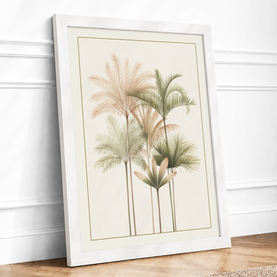 Graceful Palms Botanical - Framed Print