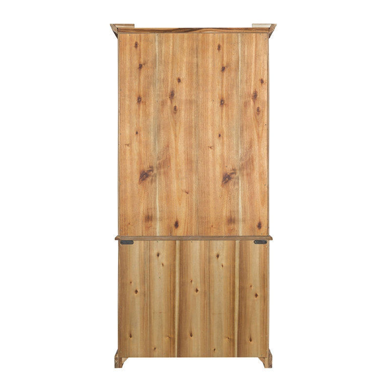 39.4X18x83" Cabinet / Credenzas, Natural Wood/Brown