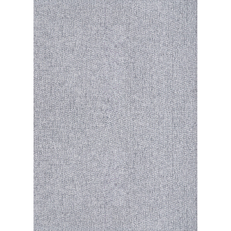 Tapis gris en jute Nadene