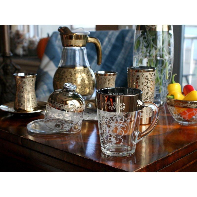 Large Tempered Glass Mug Duo