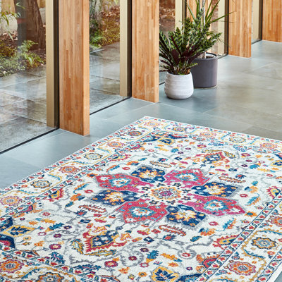 Adoncia White Rug
