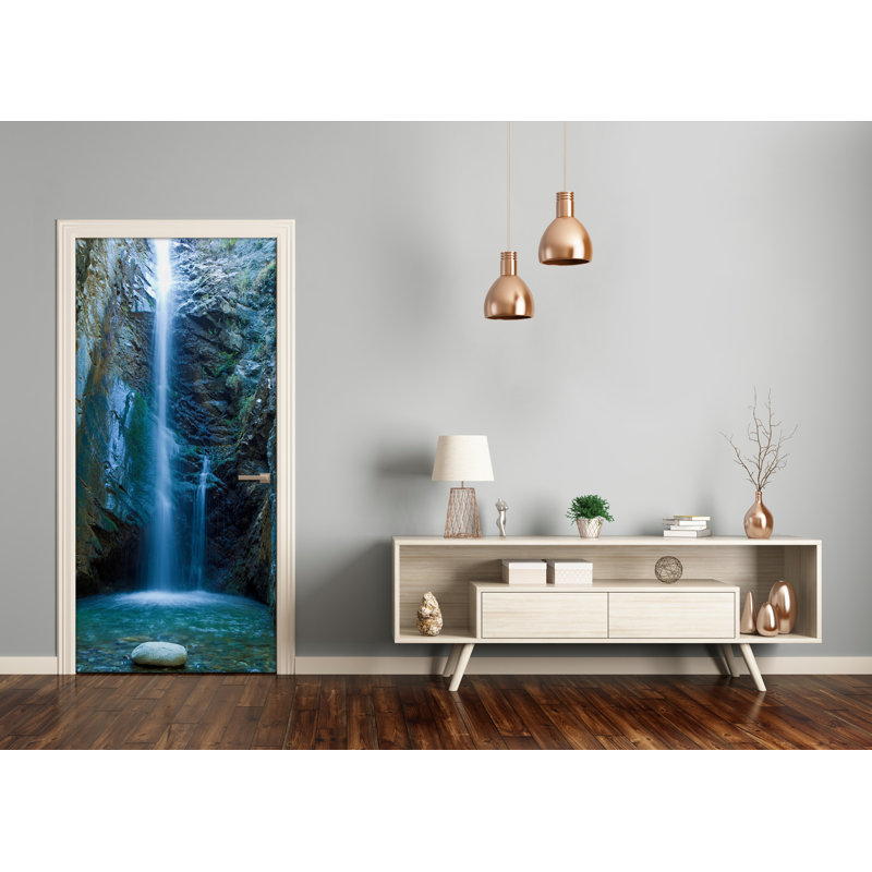 Landscapes Waterfall Door Decal