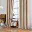 Heavy Velvet Curtains with Eyelet Rings – Thermal Insulated Drapes-1445720229-1445720230