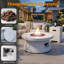 Round Propane Smokeless Fire Pit