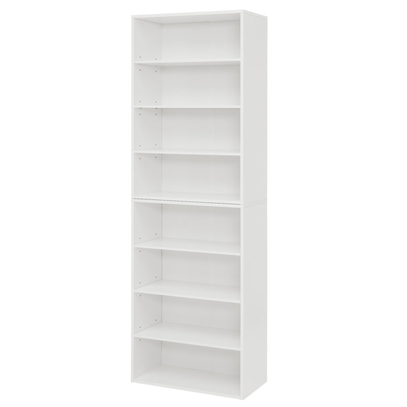 Armoire de rangement pour CD et DVD, Blanc