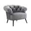Upholstered Cotton Blend Armchair-47499449
