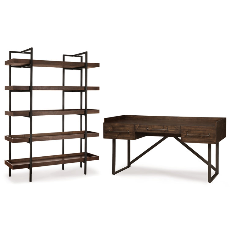Breene 2 Writing Desk Office Set