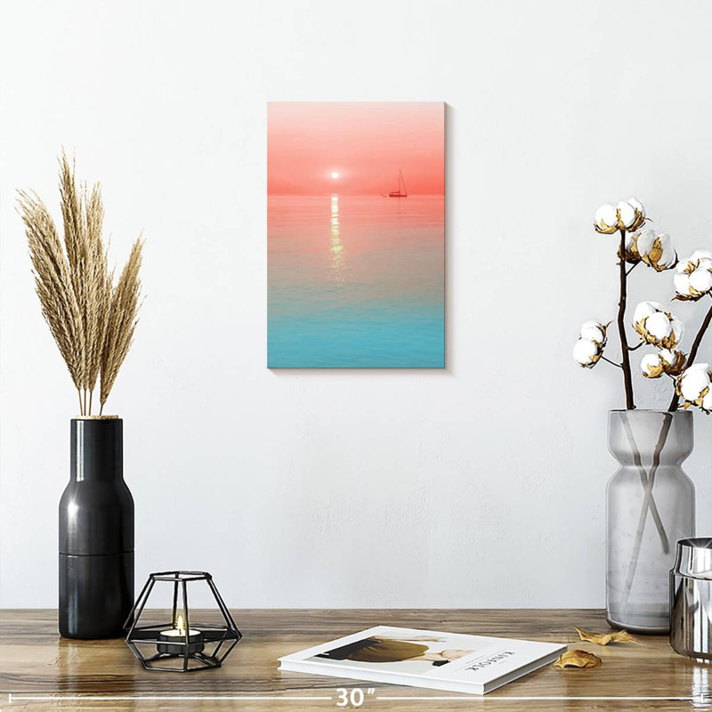 Gillard Coral Sea Sunrise, 12" H x 8" W