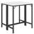 35"Narrow Bar Table,Pub Table for Dining Room, Counter Bar Tables with Sturdy Metal Frame