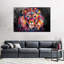 «Lion's Gaze», reproduction d'art sur toile-1183299363