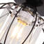 Aalaya Crystal Semi Flush Mount-480365114