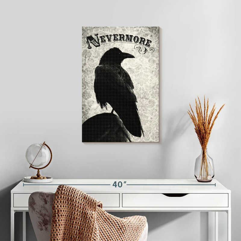 Corbeau Brampt Nevermore, H 24 po x l 16 po