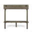 Table de bar d'extérieur en bois d'acacia