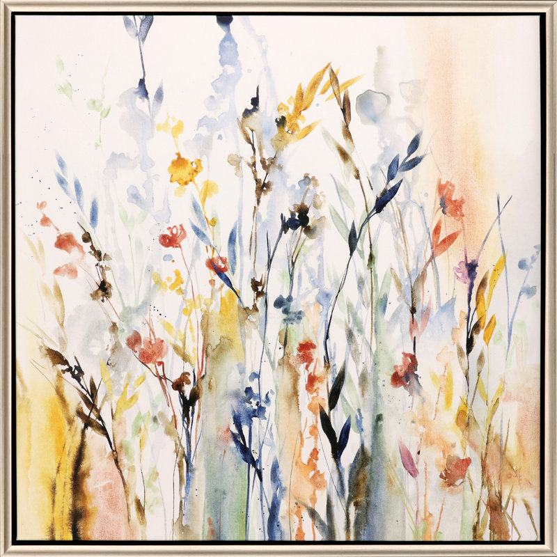 Ellijay I - peinture à cadre flottant sur toile
