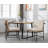Rekiyah Upholstered Counter Stool with Metal Frame-1557348792