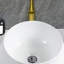 Lavabo vasque en céramique blanc