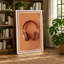 Brown Headphones Minimalist - Wrapped Canvas-1383779164-1383779166