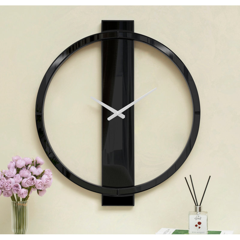 Horloge murale Jeni, Noir