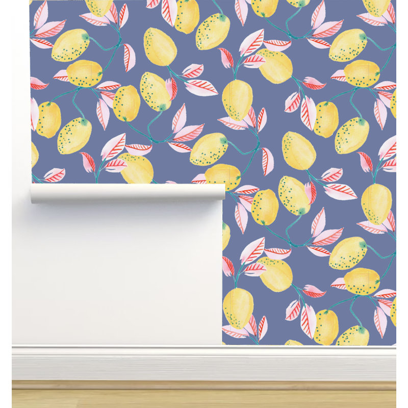 Rouleau de papier peint autocollant L 6 pi x l 24 po Jenna Rainey Designs