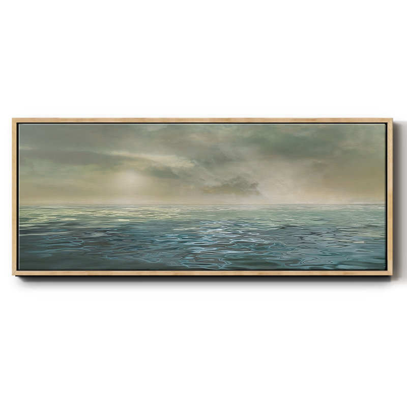 «Foggy Morning» - toile encadrée, H 24 po x l 60 po