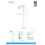 Carl 135cm Arched Floor Lamp