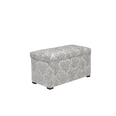 Bagnall Polyester Upholstered Storage Bench