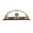 Jamika Steel Flush Mounted Sconce