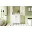 Meuble-lavabo de 30 po avec lavabo en céramique, ensemble de meuble-lavabo autoportant avec tiroir caché, armoire de rangement pour la salle de bain, armoire de salle de bain