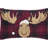 Cotton Blend Reversible Throw Pillow
