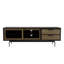 Ayuub Unfinished TV Stand for TVs up to 60" with Fireplace Included