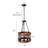3-Light Farmhouse Chandelier for Dining Room Lighting Fixtures Hanging, Dining Light Fixtures