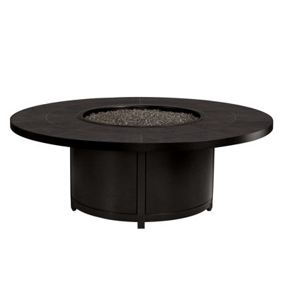 Elba Aluminum Outdoor Fire Pit Table