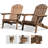 Berdina Foldable Outdoor Adirondack Set