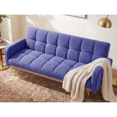 69" Teddysquare Arm Convertible Sofa