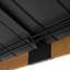 Cedar Wooden Gazebo KAPS - 3.3m x 3.3m, Anthracite