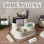 Organisateur de bureau esthétique - Accessoires de bureau esthétique - Porte-stylos Boho - Accessoires de bureau beige neutre - Articles essentiels pour le bureau personnel pour femmes - Porte-crayons mignon