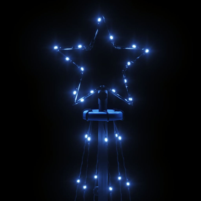 LED Indoor / Outdoor String Lights, 70 x 180 cm (Diameter x H), Blue