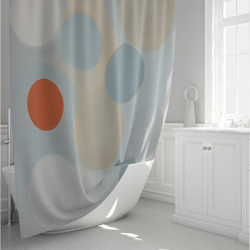 Rideau de douche Clata, H 93 po x l 70 po