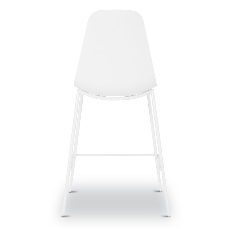 Sylvester Counter Stool, White