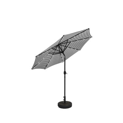 Parasol de marché lumineux 9 pi Addison