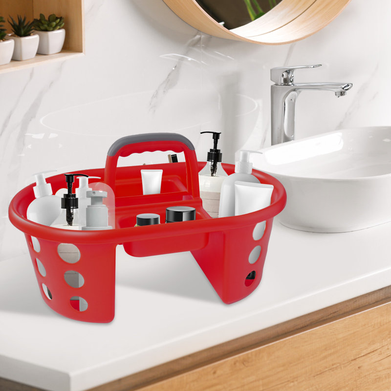 Boîte de rangement jumbo portative Jumbo, Rouge