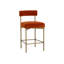 Seneca Upholstered Bar Stool with Metal Frame-2022420576