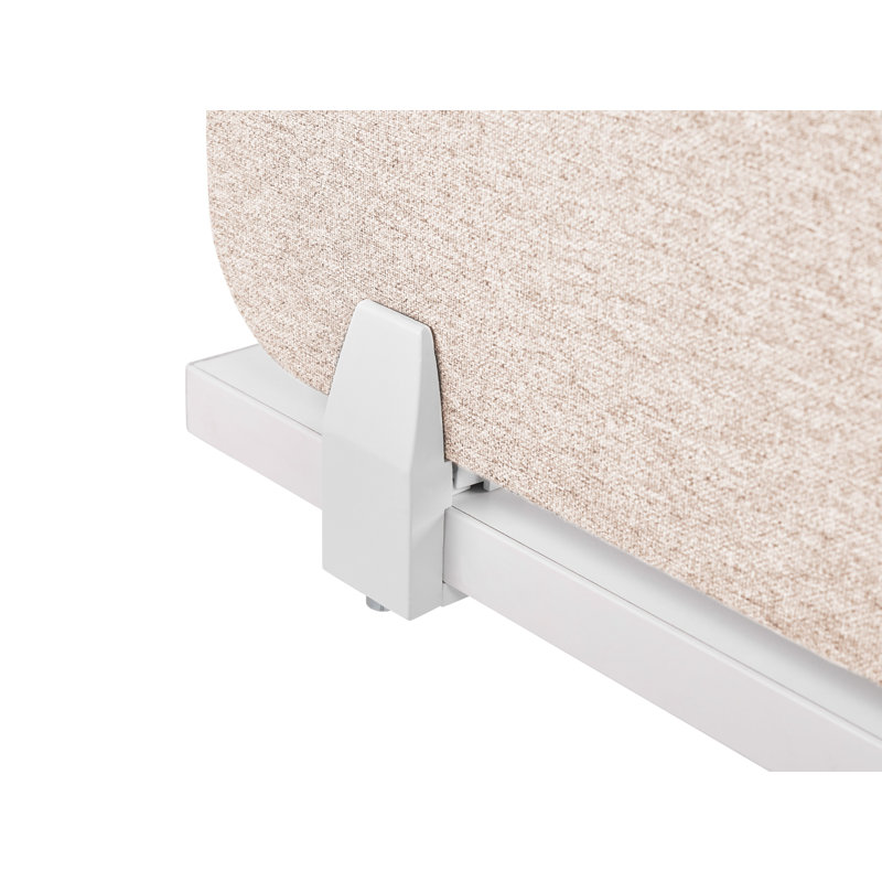 Wally Desk Dividers, 180cm x 40 cm, Beige