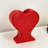 1.2L Heart Shaped Vase Decorative Ornament