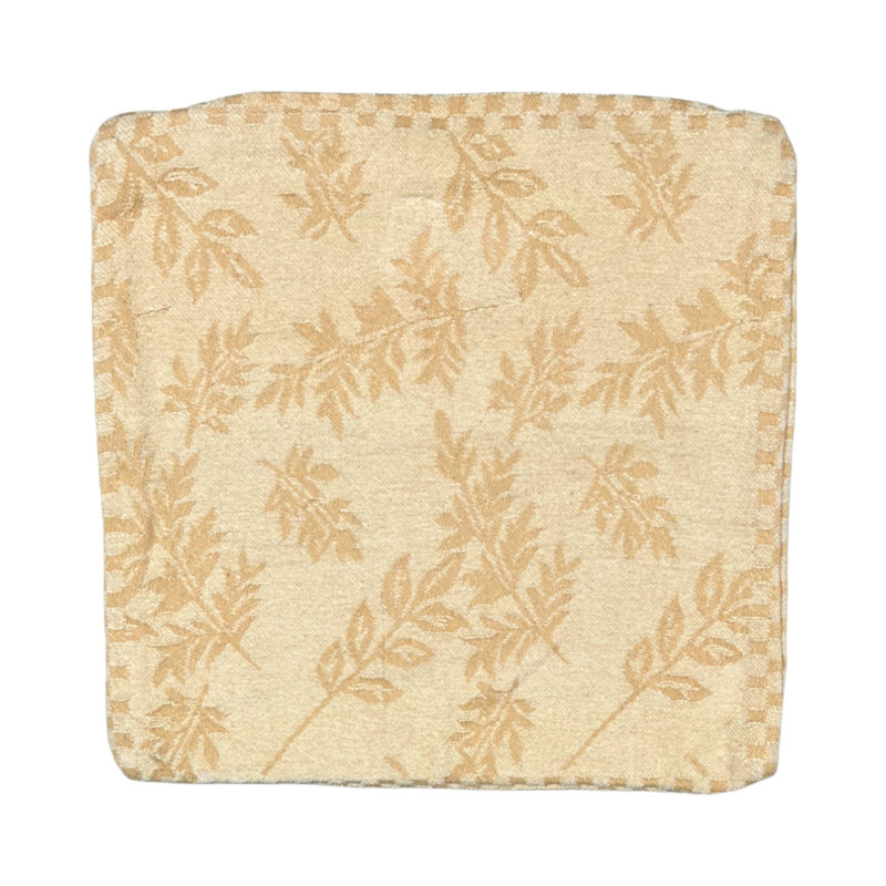 Ambroz Floral Beige Square Cushion