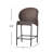 Petti Polyethylene (PE) Wicker Outdoor 25.5'' Counter Stool