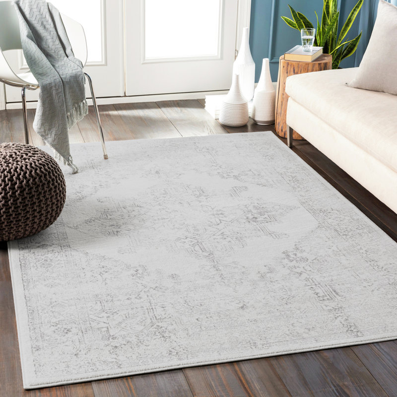 Amelie Grey/Off-White Rug, Rectangle 140 x 200cm