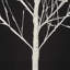 Set Of Lighted Birch Tree, 4FT 48 LED/5FT 72 LED/6FT 96 LED Artificial Tree With Warm White Lights, Christmas Tree